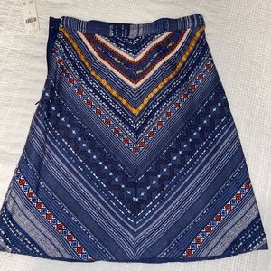 NWT Maeve by Anthropology Embroidered skirt